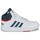 Buty Męskie Trampki wysokie Adidas Sportswear HOOPS 3.0 MID Biały / Marine / Czerwony