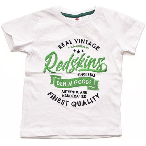 tekstylia Dziecko T-shirty i Koszulki polo Redskins RS2244 Biały