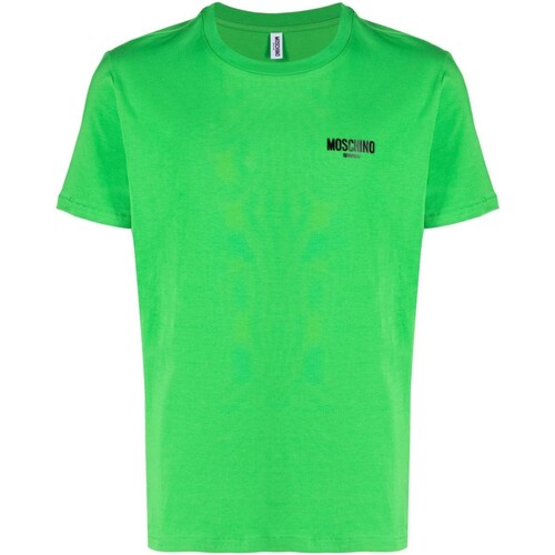 tekstylia Męskie T-shirty z krótkim rękawem Moschino 231V3A07819411 Zielony