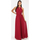 tekstylia Damskie Sukienki La Modeuse 19727_P55321 Czerwony