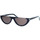 Zegarki & Biżuteria  okulary przeciwsłoneczne Yves Saint Laurent Occhiali da Sole Saint Laurent SL 563 001 Czarny