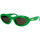 Zegarki & Biżuteria  okulary przeciwsłoneczne Bottega Veneta Occhiali da Sole  BV1191S 003 Zielony