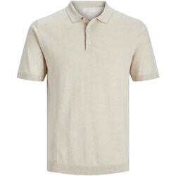 tekstylia Męskie T-shirty z krótkim rękawem Premium By Jack&jones 12229007 Beżowy