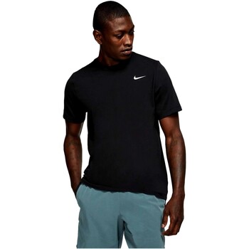 tekstylia Męskie T-shirty z krótkim rękawem Nike CAMISETA  HOMBRE  AR6029 Czarny
