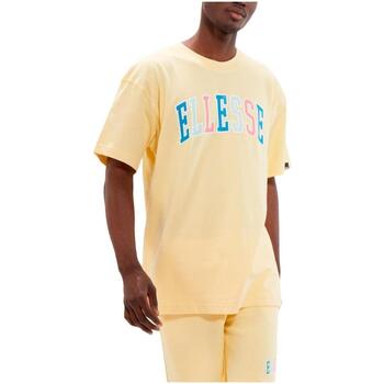 tekstylia Damskie T-shirty z krótkim rękawem Ellesse  Żółty