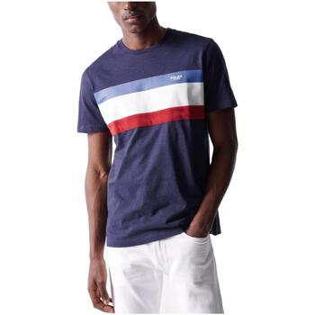 tekstylia Męskie T-shirty z krótkim rękawem Salsa  Niebieski