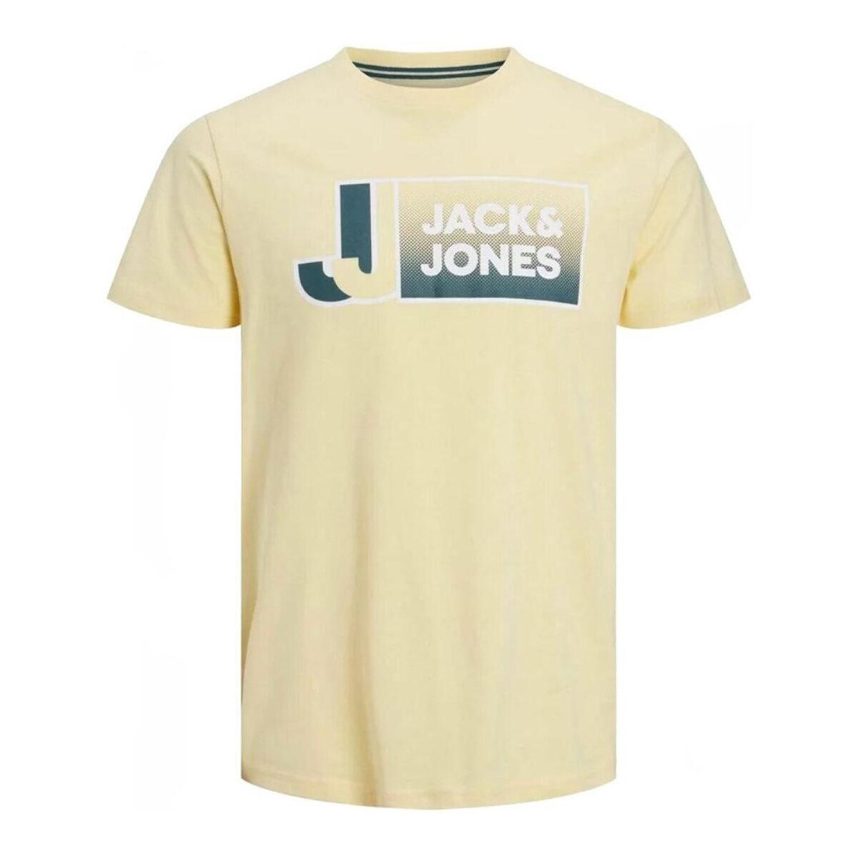 tekstylia Chłopiec T-shirty z krótkim rękawem Jack & Jones  Żółty
