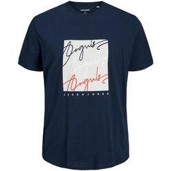 tekstylia Chłopiec T-shirty z krótkim rękawem Jack & Jones  Niebieski