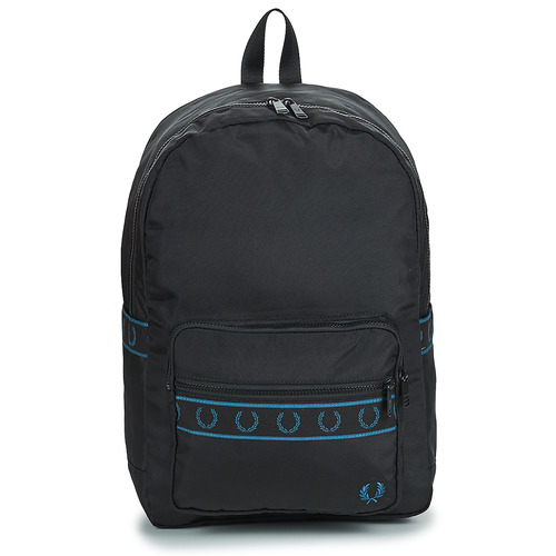 Torby Plecaki Fred Perry CONTRAST TAPE BACKPACK Czarny