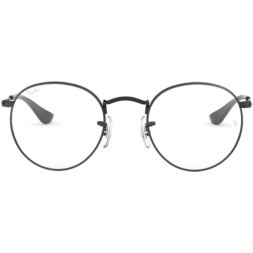 Zegarki & Biżuteria  okulary przeciwsłoneczne Ray-ban Occhiali da Vista  Round Metal RX3447V 2503 Czarny