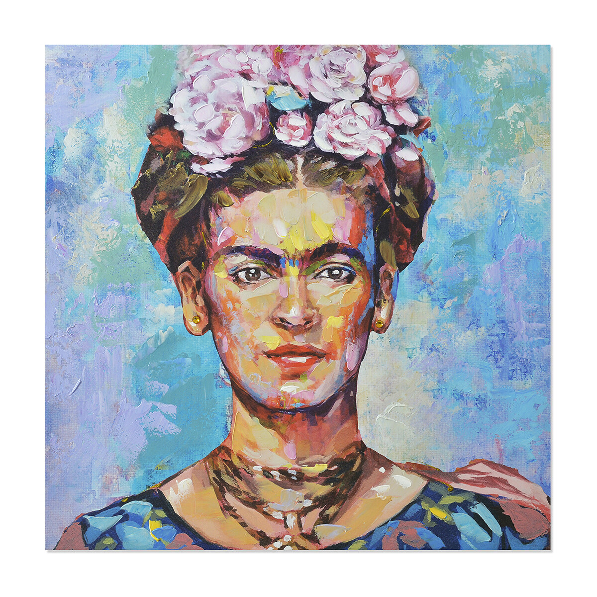 Dom Obrazy Signes Grimalt Frida Woman Table Niebieski