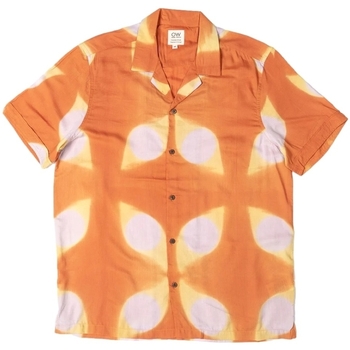 tekstylia Męskie Koszule z długim rękawem Otherwise Ilios Shirt - Print Pomarańczowy