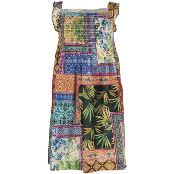 tekstylia Damskie Sukienki Isla Bonita By Sigris Sukienka Dla Dziewczynki Wielokolorowy