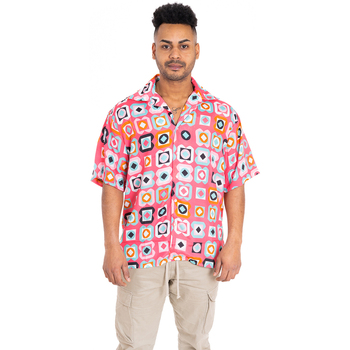 tekstylia Damskie Koszule Isla Bonita By Sigris Męska Koszula Różowy