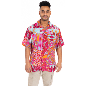 tekstylia Damskie Koszule Isla Bonita By Sigris Męska Koszula Różowy