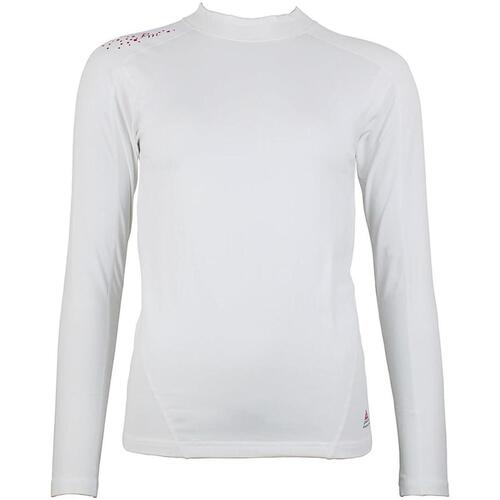 tekstylia Damskie T-shirty z długim rękawem Peak Mountain Top technique femme ANABI Biały