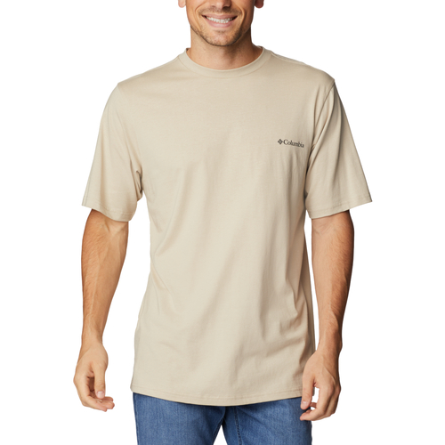 tekstylia Męskie T-shirty z krótkim rękawem Columbia CSC Basic Logo SS Tee Beżowy