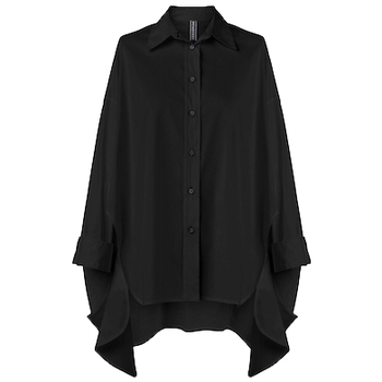 tekstylia Damskie Topy / Bluzki Wendy Trendy Camisa 110938 - Black Czarny