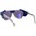 Zegarki & Biżuteria  Męskie okulary przeciwsłoneczne 23° Eyewear Occhiali da Sole Dargen D'Amico X 23° Round One Shio Szary