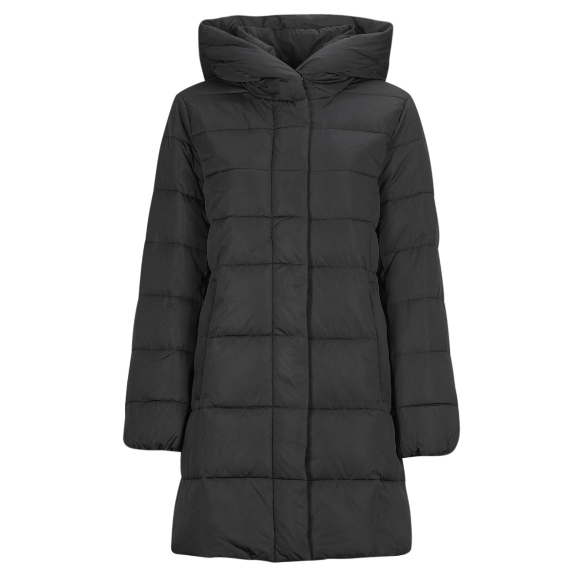 tekstylia Damskie Kurtki pikowane Esprit Core Puffer Coat Czarny