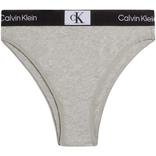 Bielizna Damskie Slipy Calvin Klein Jeans 000QF7223E Szary