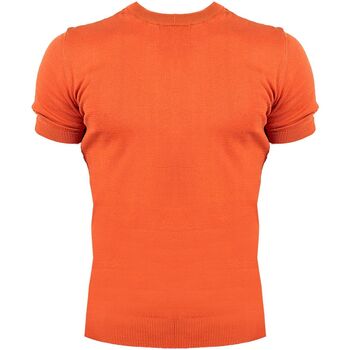 tekstylia Męskie T-shirty z krótkim rękawem Xagon Man P23 081K 1200K Pomarańczowy