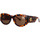 Zegarki & Biżuteria  Damskie okulary przeciwsłoneczne Linda Farrow Occhiali da Sole  Debbie LFLC 1059 C2 Brązowy