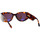 Zegarki & Biżuteria  Damskie okulary przeciwsłoneczne Linda Farrow Occhiali da Sole  Debbie LFLC 1059 C2 Brązowy