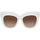 Zegarki & Biżuteria  Damskie okulary przeciwsłoneczne Linda Farrow Occhiali da Sole  Dunaway LFL 1049 C17 Biały