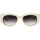 Zegarki & Biżuteria  Damskie okulary przeciwsłoneczne Linda Farrow Occhiali da Sole  Debbie LFL 1059 C3 Biały