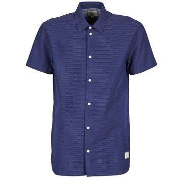 tekstylia Męskie Koszule z krótkim rękawem Suit DAN S Niebieski