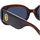 Zegarki & Biżuteria  Damskie okulary przeciwsłoneczne Linda Farrow Occhiali da Sole  Lola LFL 1117 C8 Brązowy