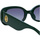 Zegarki & Biżuteria  Damskie okulary przeciwsłoneczne Linda Farrow Occhiali da Sole  Lola LFL 1117 C7 Zielony