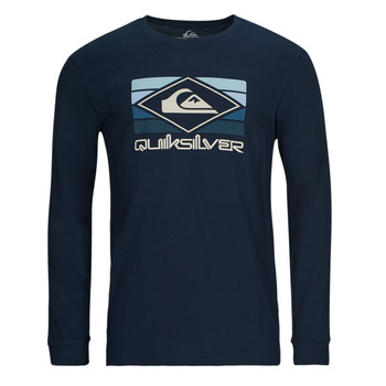 tekstylia Męskie T-shirty z długim rękawem Quiksilver QS RAINBOW LS Niebieski