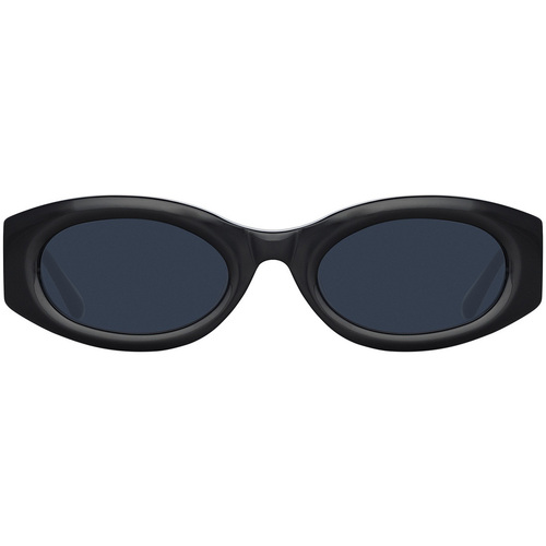 Zegarki & Biżuteria  Damskie okulary przeciwsłoneczne The Attico Occhiali da Sole  X Linda Farrow Berta 38C1 Czarny