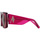 Zegarki & Biżuteria  Damskie okulary przeciwsłoneczne The Attico Occhiali da Sole  X Linda Farrow Marfa 3C22 Różowy