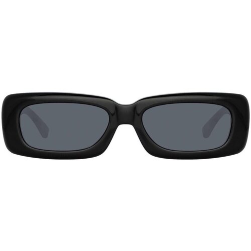 Zegarki & Biżuteria  Damskie okulary przeciwsłoneczne The Attico Occhiali da Sole  X Linda Farrow Mini Marfa 16C1 Czarny