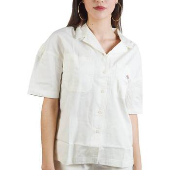 tekstylia Damskie Koszule Dickies VALE SHIRT W Biały