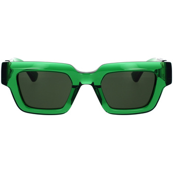 Zegarki & Biżuteria  Dziecko okulary przeciwsłoneczne Bottega Veneta Occhiali da Sole  BV1230S 002 Zielony