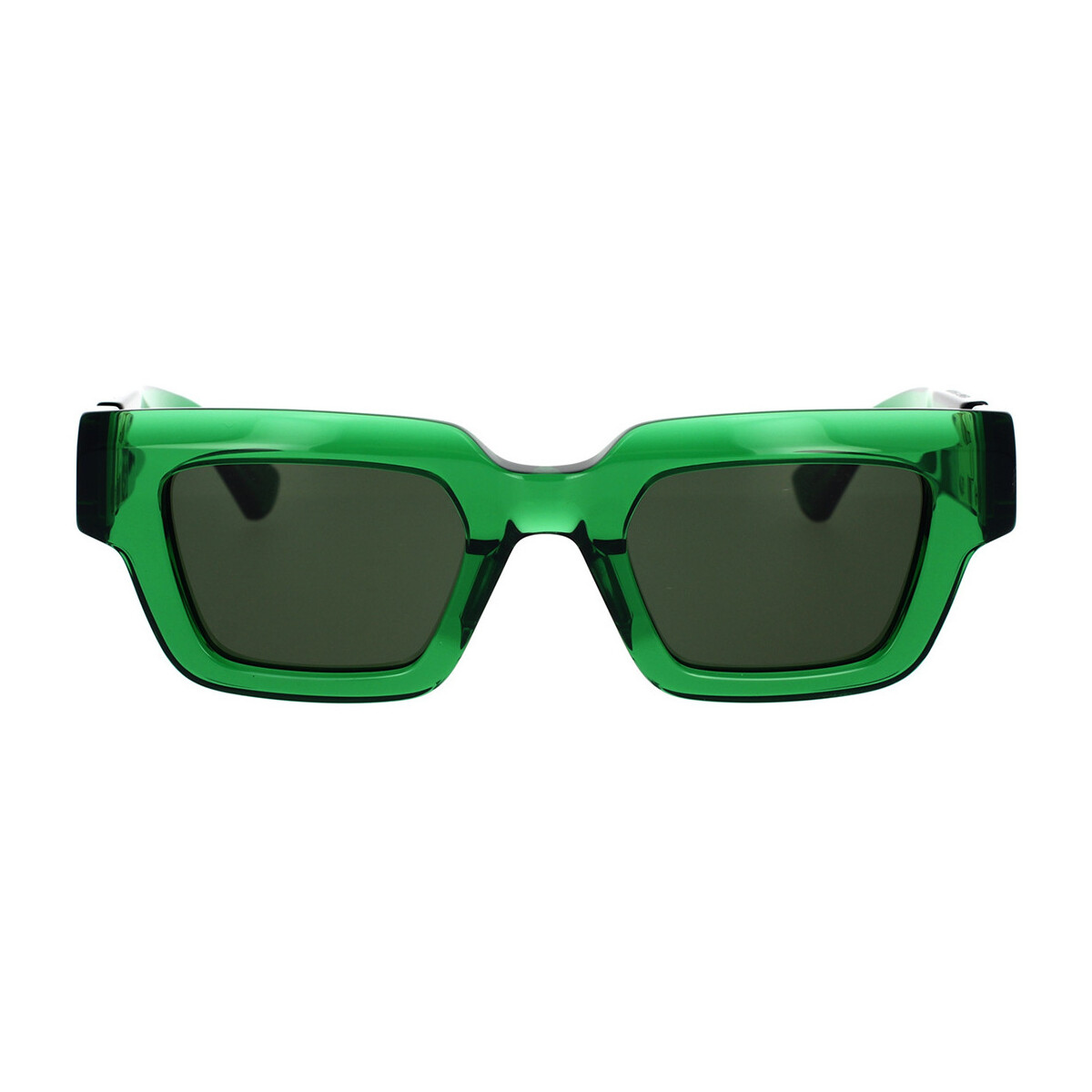 Zegarki & Biżuteria  okulary przeciwsłoneczne Bottega Veneta Occhiali da Sole  BV1230S 002 Zielony
