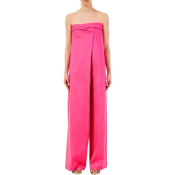 tekstylia Damskie Sukienki długie Vicolo TE1396 Różowy