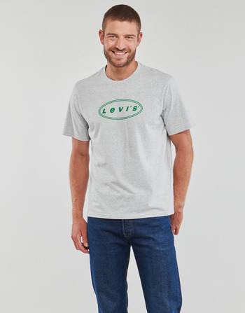Levi's SS RELAXED FIT TEE Szary