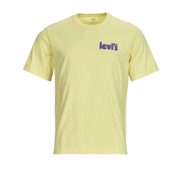 tekstylia Męskie T-shirty z krótkim rękawem Levi's SS RELAXED FIT TEE Żółty