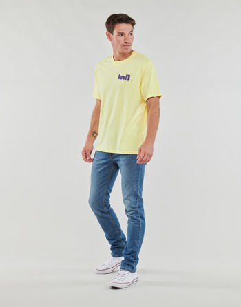 Levi's SS RELAXED FIT TEE Żółty