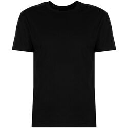 tekstylia Męskie T-shirty z krótkim rękawem Les Hommes LF224100-0700-900 | Round neck Czarny