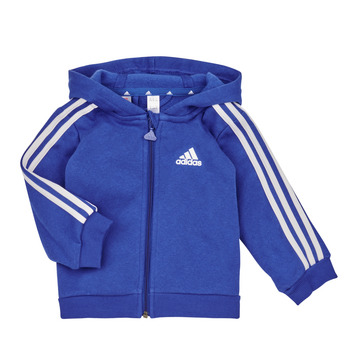 Adidas Sportswear 3S FZ FL JOG Niebieski / Biały / Szary