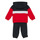 tekstylia Chłopiec Komplet Adidas Sportswear 3S TIB FL TS Czarny / Biały / Czerwony