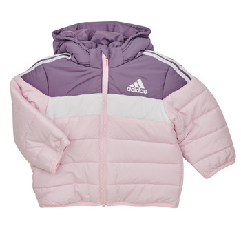 tekstylia Dziewczynka Kurtki pikowane Adidas Sportswear IN F PAD JKT Fioletowy