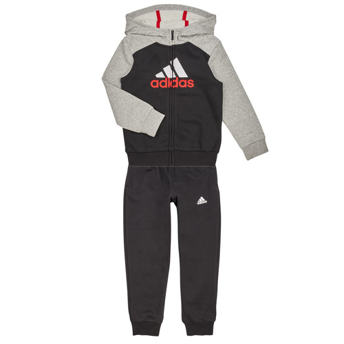 tekstylia Chłopiec Zestawy dresowe Adidas Sportswear LK BL FL TS Szary / Czarny