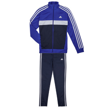 tekstylia Chłopiec Zestawy dresowe Adidas Sportswear 3S TIBERIO TS Niebieski / Biały